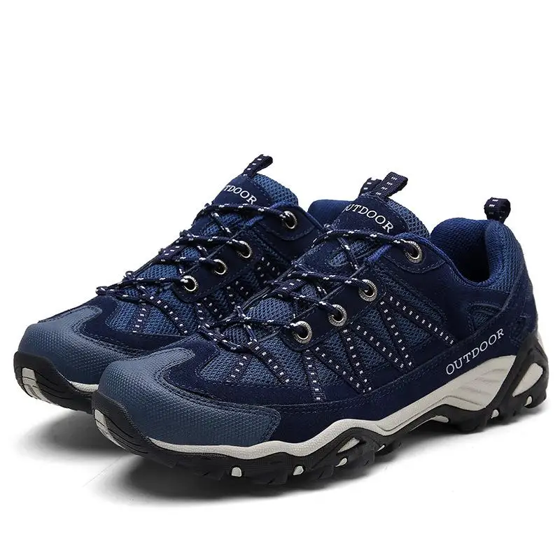 Low-Top Hiking Shoes Breathable Leather Outdoor Climbing Shoes Mesh Cloth Anti-Slip Couple Mountain Climbing Shoes Autumn Winter
Low-Top Hiking Shoes Breathable Leather Outdoor Climbing Shoes Mesh Cloth Anti-Slip Couple Mountain Climbing Shoes Autumn Winter