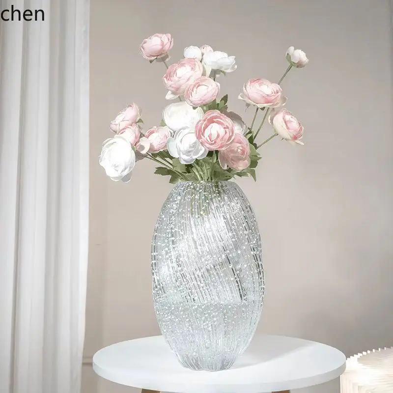 ZMLcreative knurled luminous glass vase - premium decorative ornament for living room, dining room, and floral arrangements
ZMLcreative knurled luminous glass vase - premium decorative ornament for living room, dining room, and floral arrangements