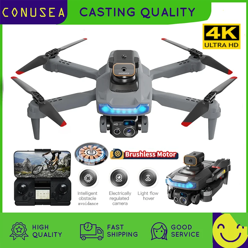 P15 Dron Drones 4K Camera Drone Professional Quadcopter Wifi Fpv Aerial Photography Obstacle Avoidance Aircraft Helicopter Toy
P15 Dron Drones 4K Camera Drone Professional Quadcopter Wifi Fpv Aerial Photography Obstacle Avoidance Aircraft Helicopter Toy