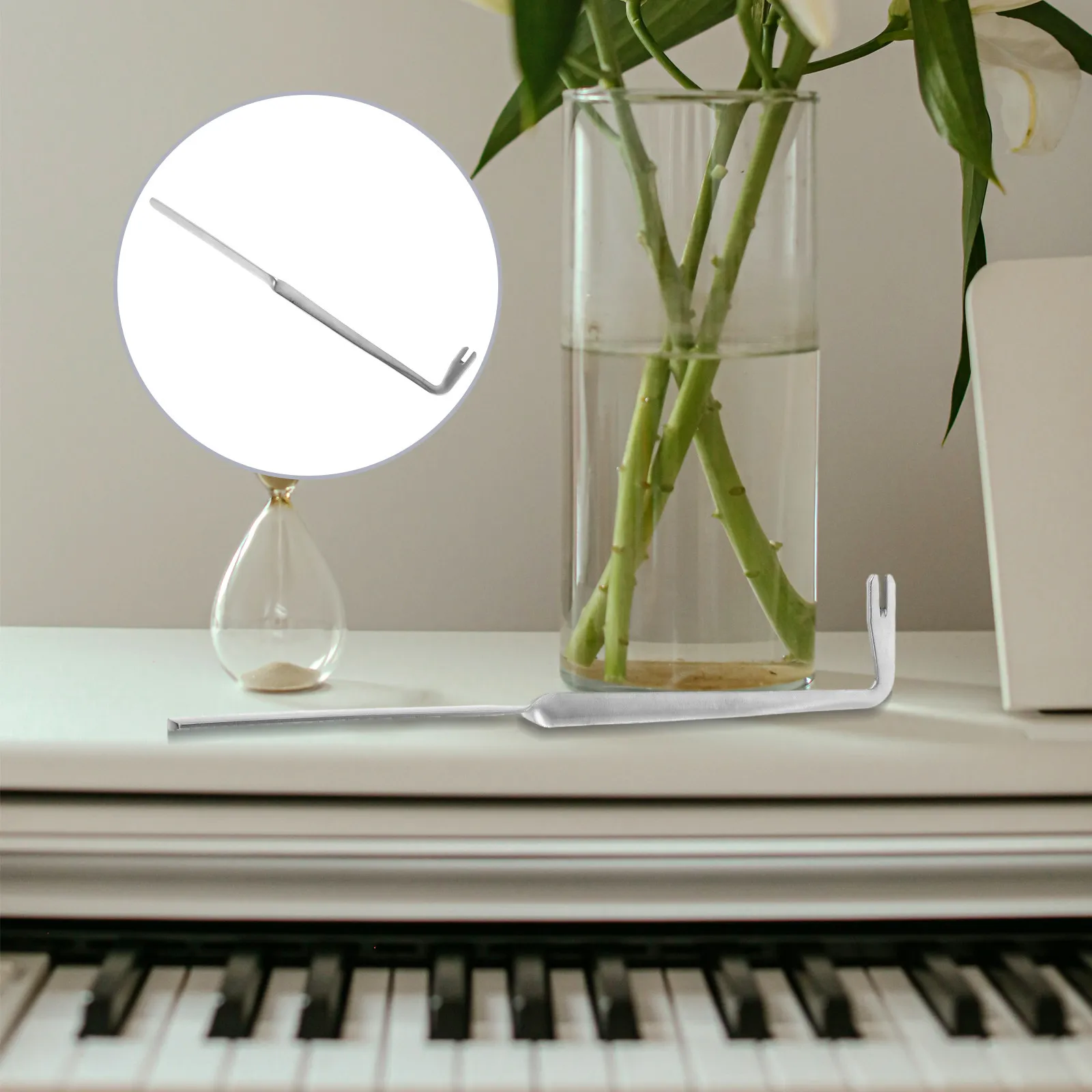 Professional Piano Tuning Wrench Ergonomic Metal Regulating Tool for Precise Pin Adjustment Key Easing and Studio Maintenance
Professional Piano Tuning Wrench Ergonomic Metal Regulating Tool for Precise Pin Adjustment Key Easing and Studio Maintenance