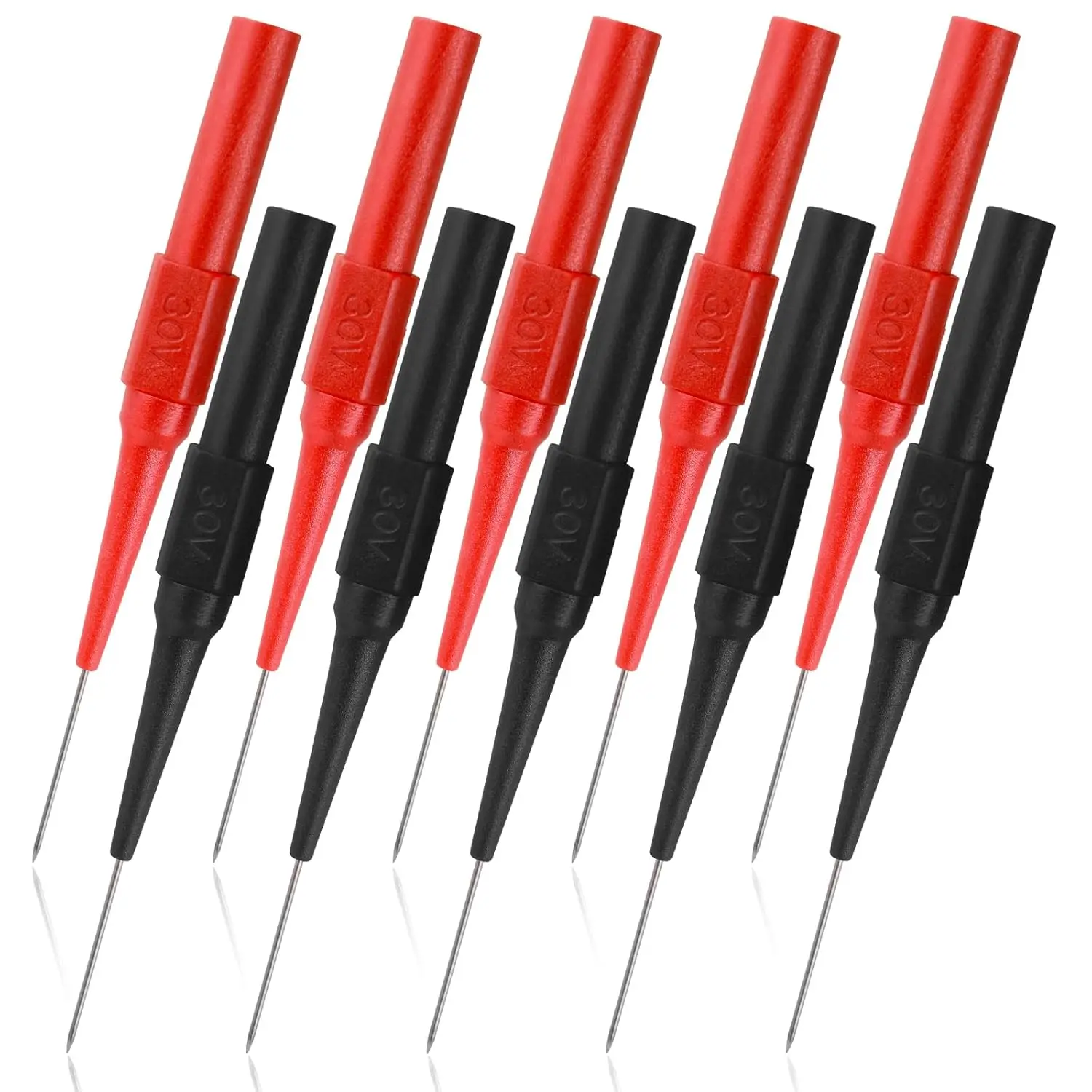 Back Probe Kit with 4mm Banana Socket (0.7mm Needle) | Non-Destructive Wire Piercing Probes Pin for Car Tester & Automotive
Back Probe Kit with 4mm Banana Socket (0.7mm Needle) | Non-Destructive Wire Piercing Probes Pin for Car Tester & Automotive