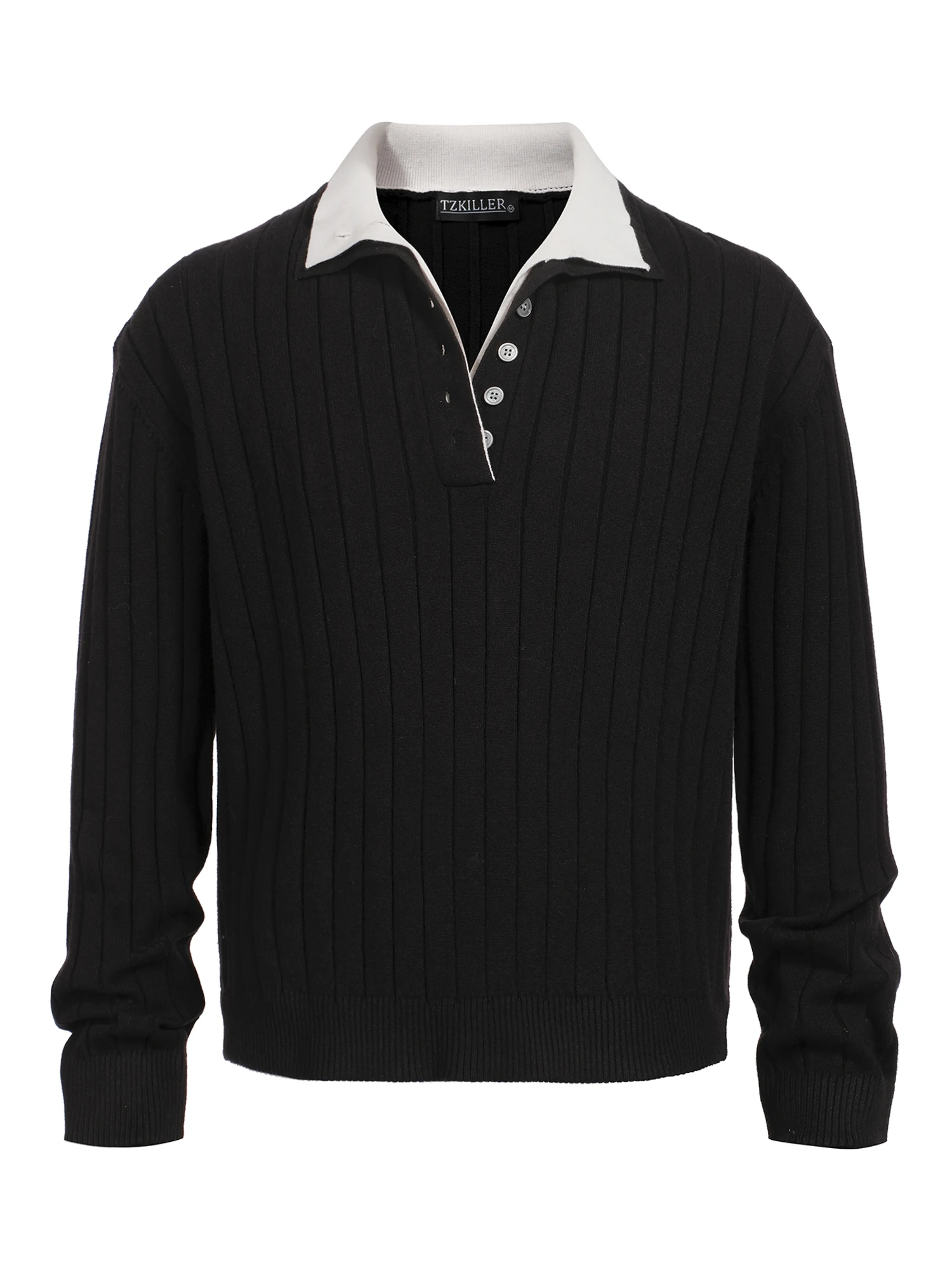 Doubleneline Wool Blend Base irt Youth Casual Faion Urban Sle Long Sve Striped Knitwear Stand Collar Turn-down Collar
Doubleneline Wool Blend Base irt Youth Casual Faion Urban Sle Long Sve Striped Knitwear Stand Collar Turn-down Collar