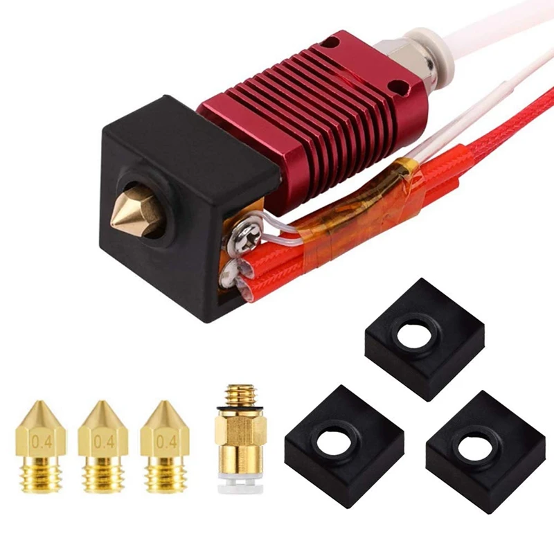 A98E-3D Printer MK8 Hotend Kit With Extruder Print Head Assembled Extruder Hot End Kit For Ender 3 Ender 3 Pro
A98E-3D Printer MK8 Hotend Kit With Extruder Print Head Assembled Extruder Hot End Kit For Ender 3 Ender 3 Pro