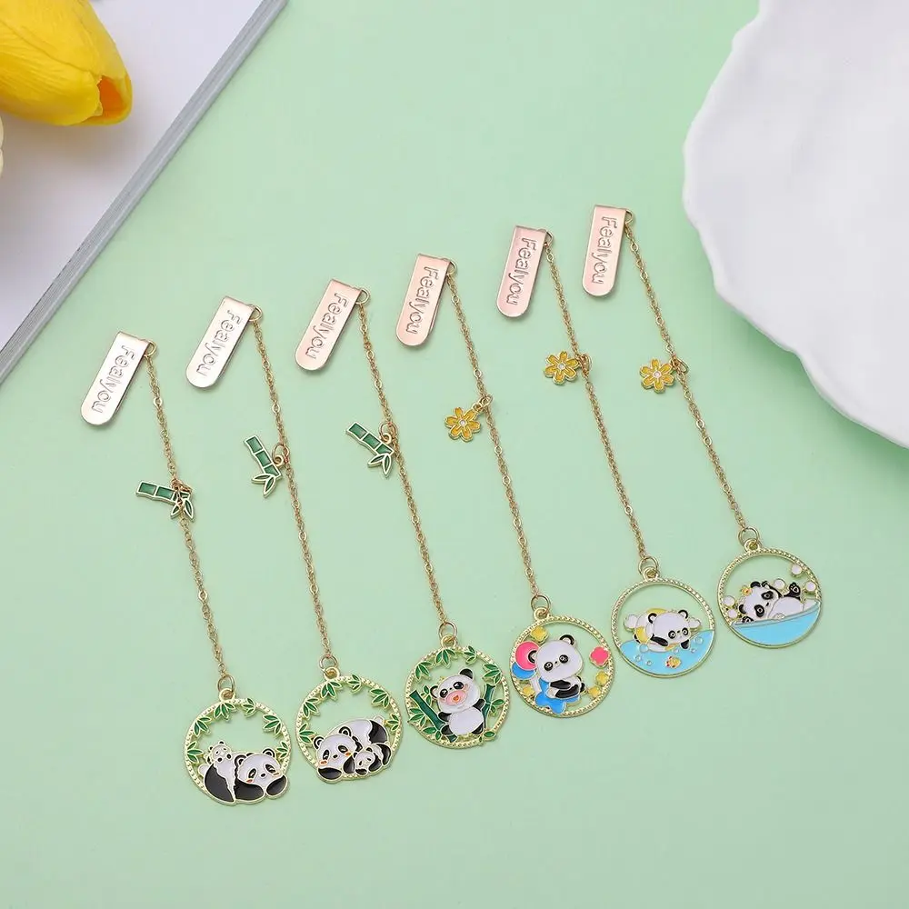 Cartoon Cartoon Panda Bookmark Bamboo Leaf Zinc Alloy Panda Book Clip Yellow Flower Panda Book Page Marker Reading Tool
Cartoon Cartoon Panda Bookmark Bamboo Leaf Zinc Alloy Panda Book Clip Yellow Flower Panda Book Page Marker Reading Tool