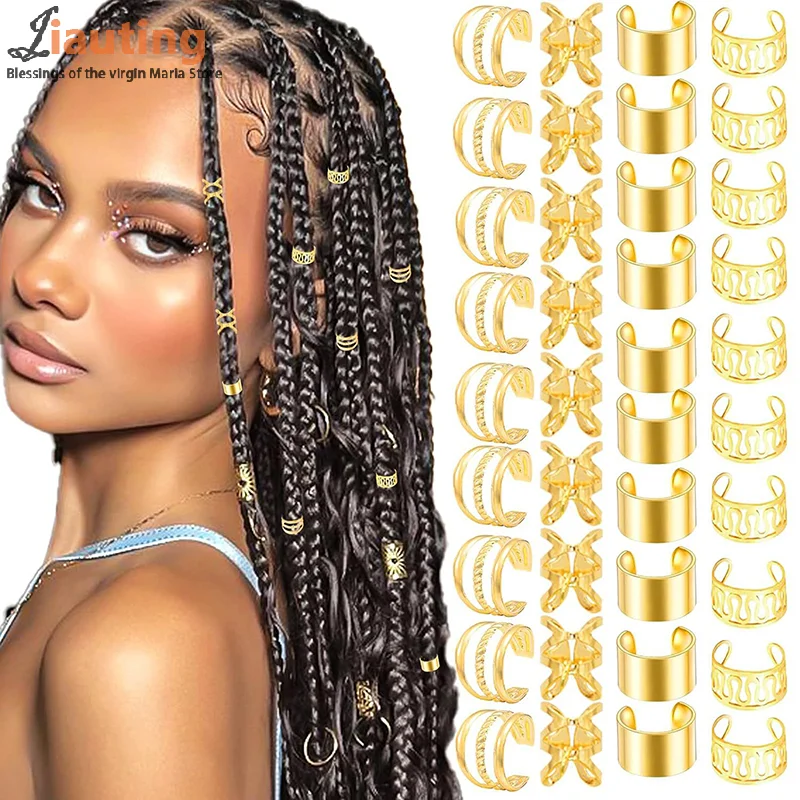 Hair Jewelry Vintage Hollow Hair Cuffs For Braids Metal Dreadlock Beads Hair Cuffs Rings Hair Braiding Multi Style Braids Buckle
Hair Jewelry Vintage Hollow Hair Cuffs For Braids Metal Dreadlock Beads Hair Cuffs Rings Hair Braiding Multi Style Braids Buckle