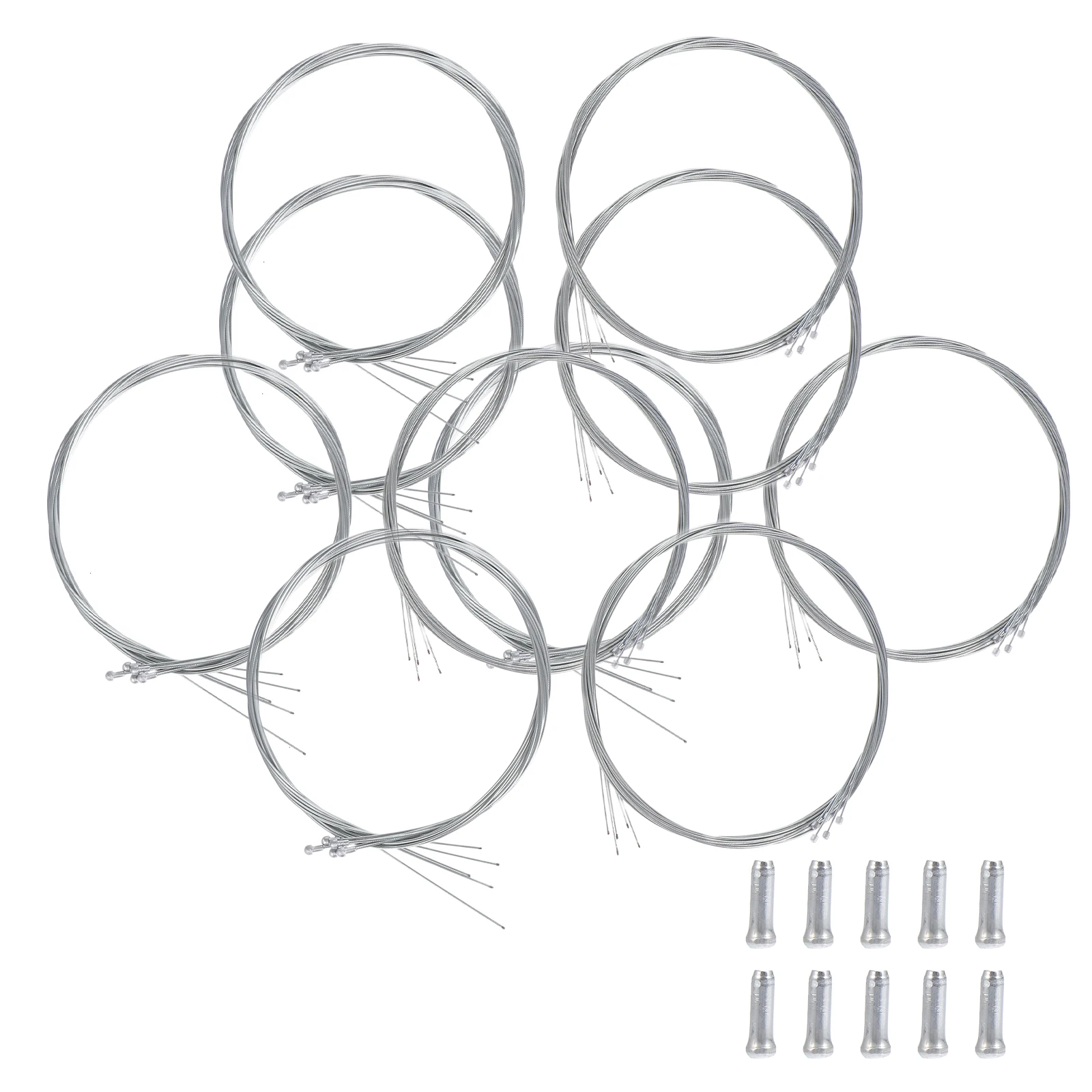 Bicycle Line Core Kit 5 Set Galvanized Aluminum Brake Derailleur Cable Accessories Sports Colorful Durable Mountain Road
Bicycle Line Core Kit 5 Set Galvanized Aluminum Brake Derailleur Cable Accessories Sports Colorful Durable Mountain Road