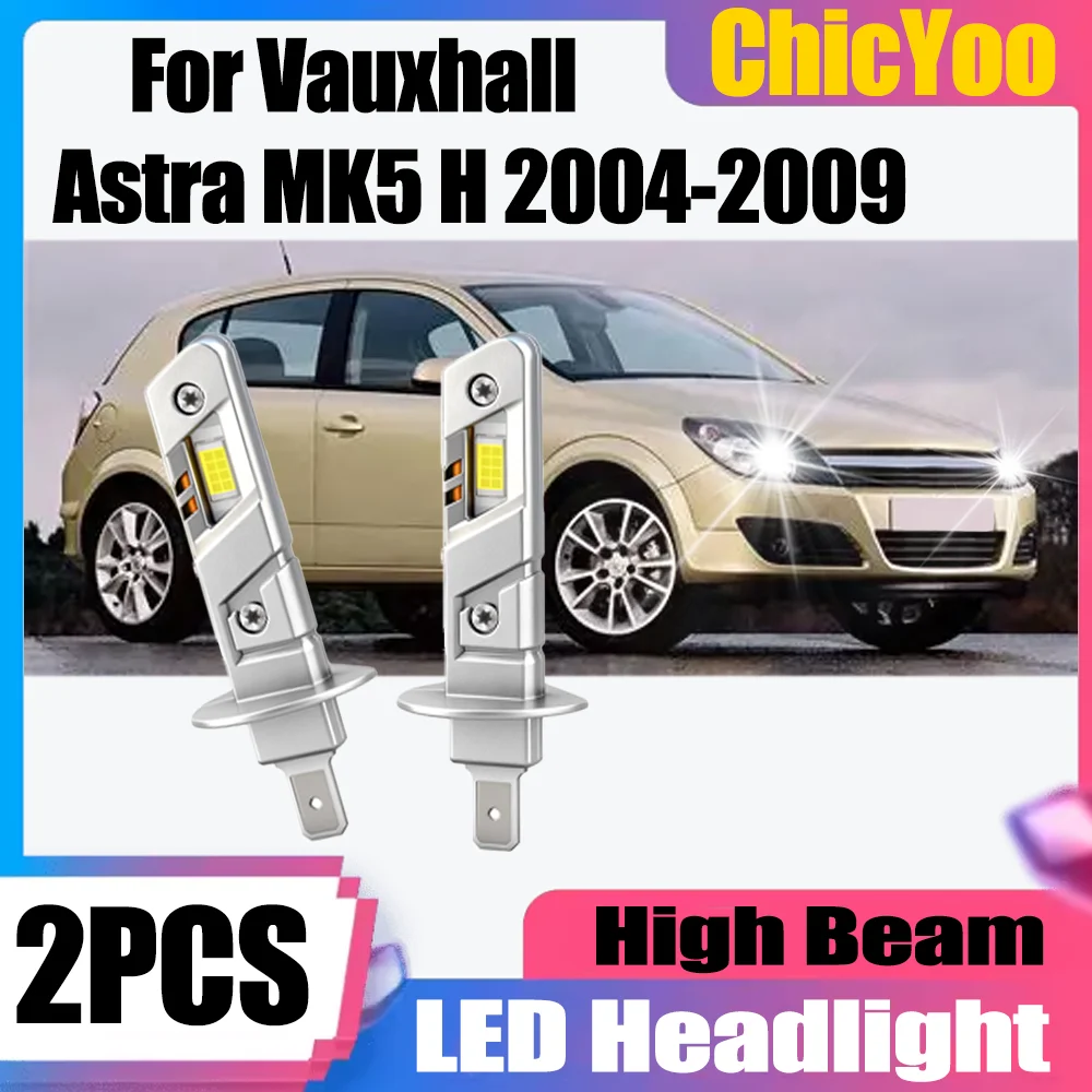 2PCS CSP Chip H1 High Beam Canbus LED Headlight 25000LM 130W 6000K White For Vauxhall Astra MK5 H 2004 2005 2006 2007 2008 2009
2PCS CSP Chip H1 High Beam Canbus LED Headlight 25000LM 130W 6000K White For Vauxhall Astra MK5 H 2004 2005 2006 2007 2008 2009