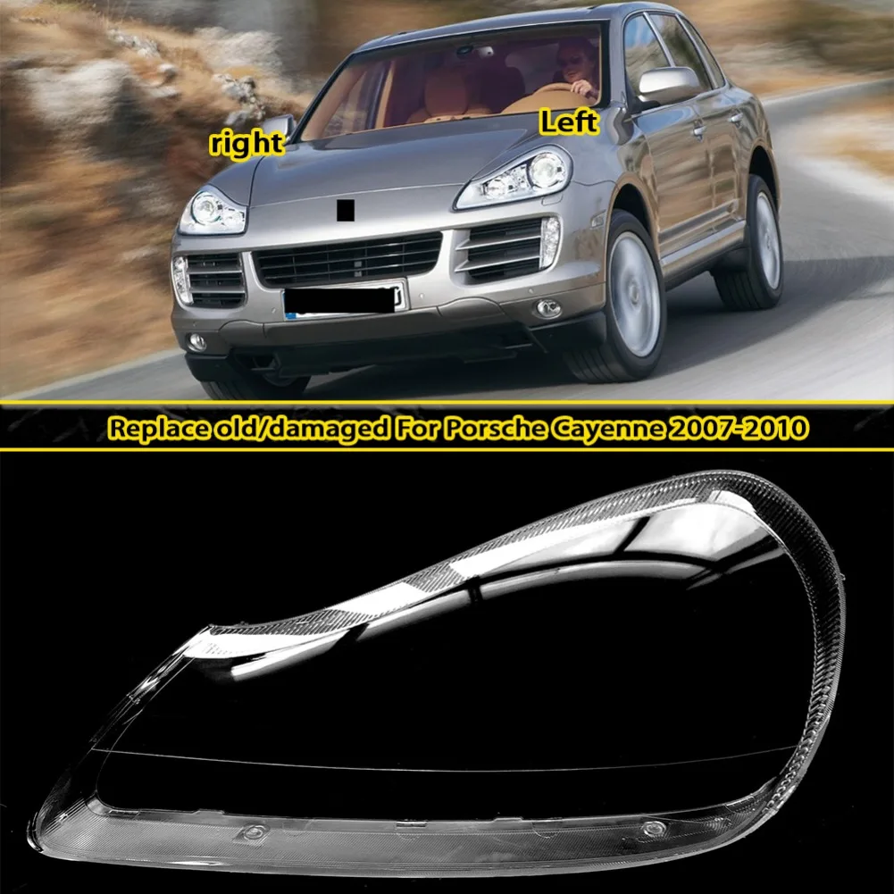 Transparent Headlight Cover Lamp Shade Lampshade Lens Plexiglass For Porsche Cayenne 2007 2008 2009 2010 Headlamp Shell
Transparent Headlight Cover Lamp Shade Lampshade Lens Plexiglass For Porsche Cayenne 2007 2008 2009 2010 Headlamp Shell
