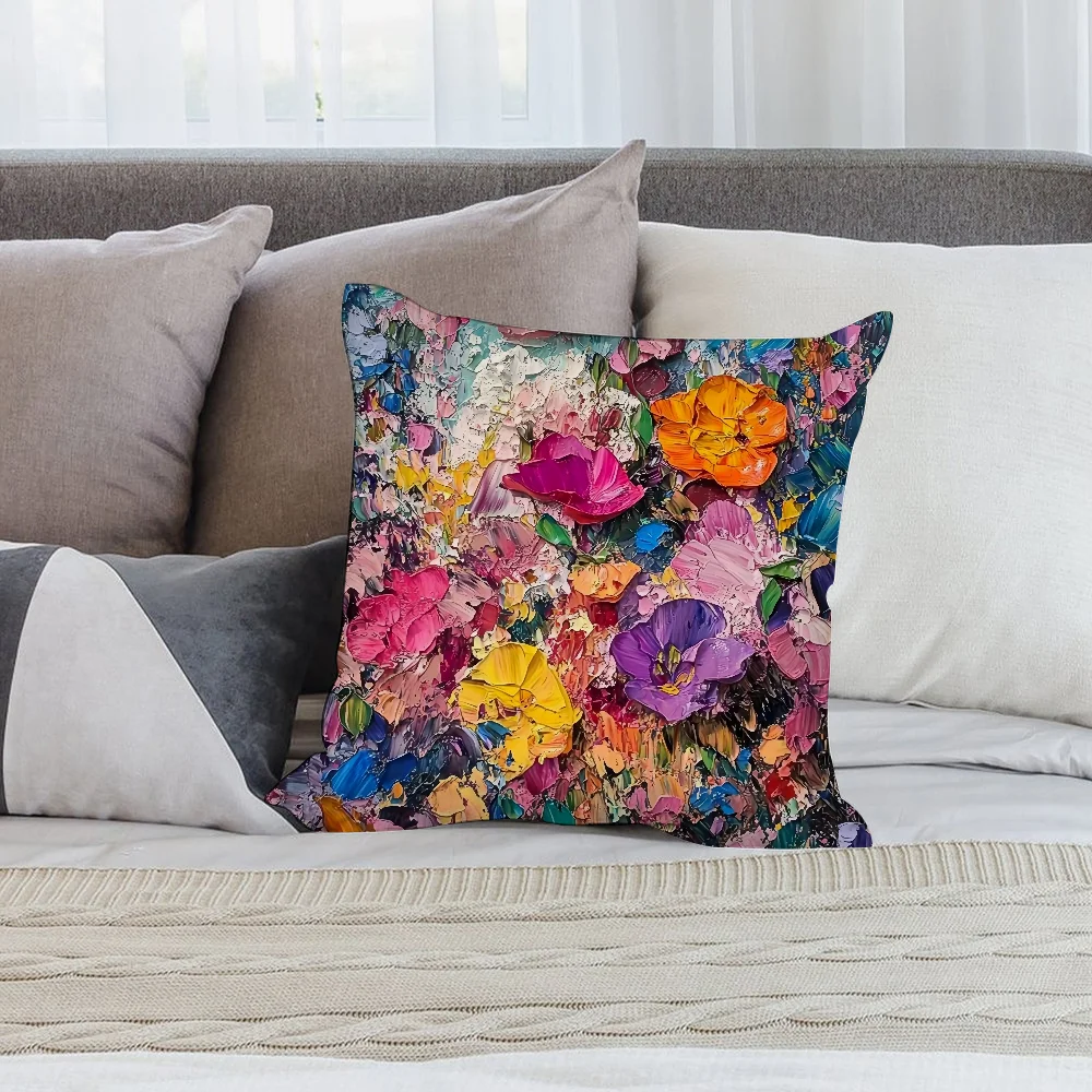 Art Oil painting flowers Pillow Case Plush Fabric Soft Double Sided Print Sofa Cushion Cover Throw Pillow Covers
Art Oil painting flowers Pillow Case Plush Fabric Soft Double Sided Print Sofa Cushion Cover Throw Pillow Covers