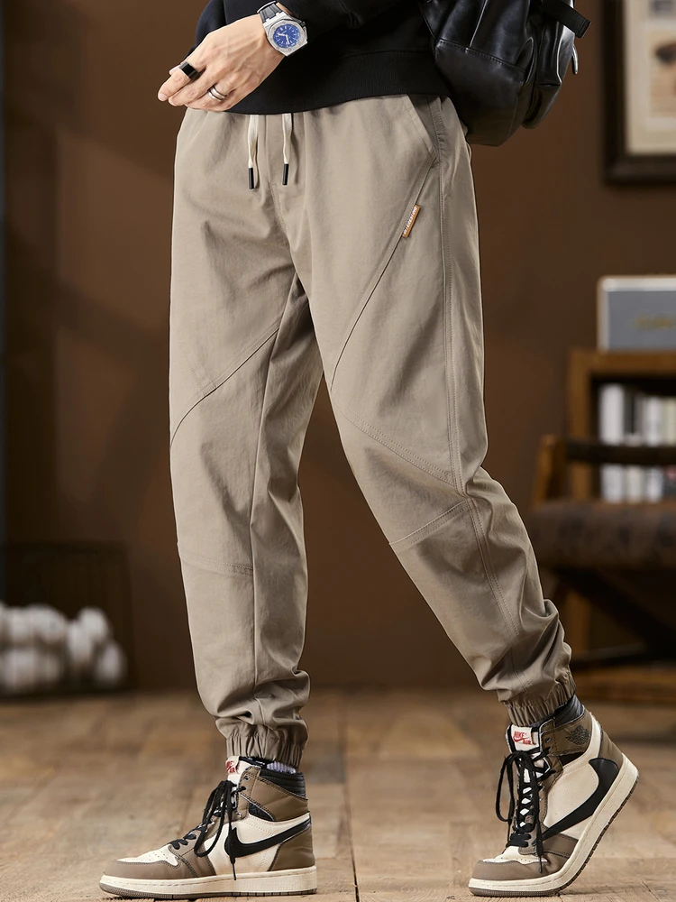 Men's Fce Lined Cargo Pants Japanese Sle Loose Fit Autumn Winter plus Size Trendy Loose Leggings Nine Points Cuffed
Men's Fce Lined Cargo Pants Japanese Sle Loose Fit Autumn Winter plus Size Trendy Loose Leggings Nine Points Cuffed