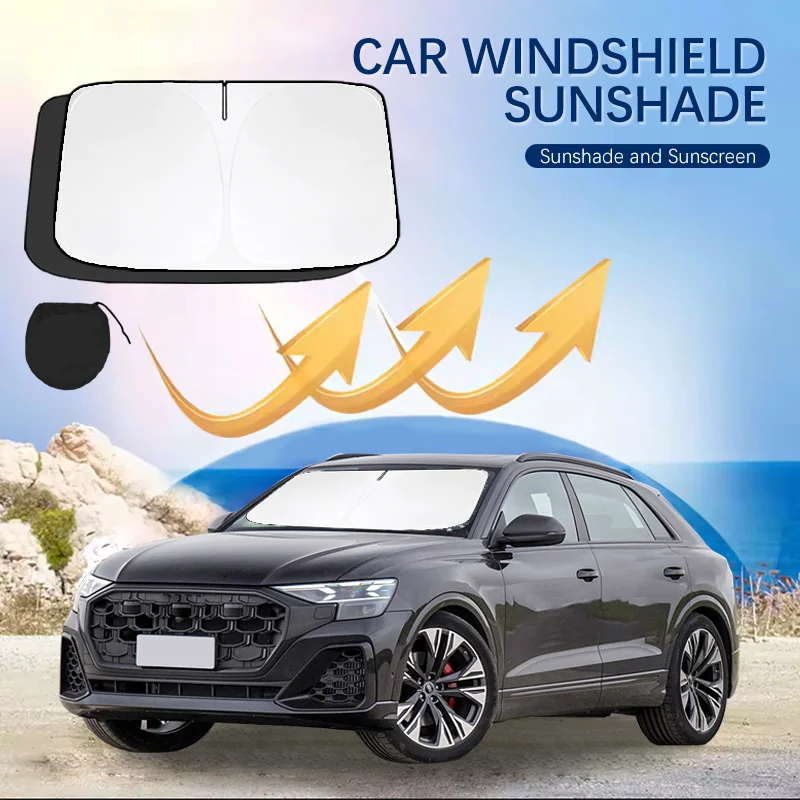 Car Windshield Sun Shade Covers for Front Window Sunscreen UV Parasol For Audi RS S Line Q8 2019-2024 Summer Car Accessories
Car Windshield Sun Shade Covers for Front Window Sunscreen UV Parasol For Audi RS S Line Q8 2019-2024 Summer Car Accessories