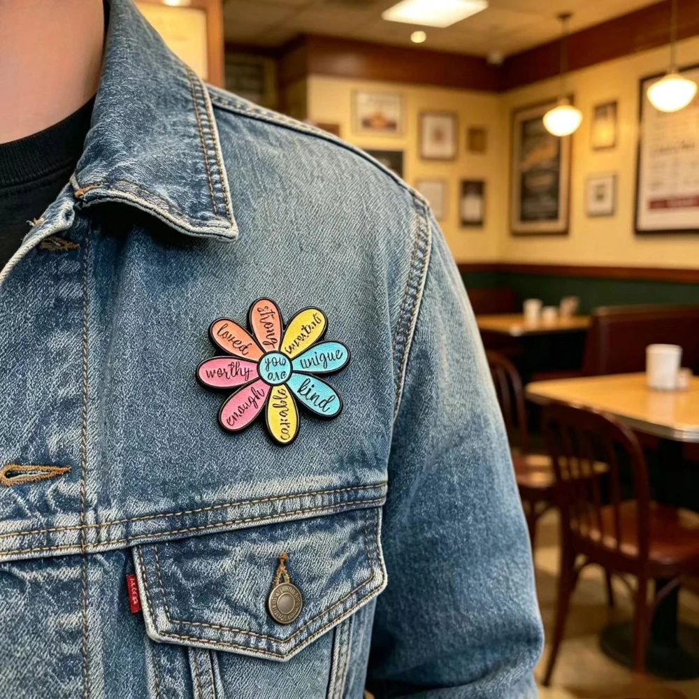 Colorful Flower English Pattern Brooch Unisex Alloy Flower Enamel Badge Clothing Backpack Scarf Accessories Brooch Scarf Ring
Colorful Flower English Pattern Brooch Unisex Alloy Flower Enamel Badge Clothing Backpack Scarf Accessories Brooch Scarf Ring