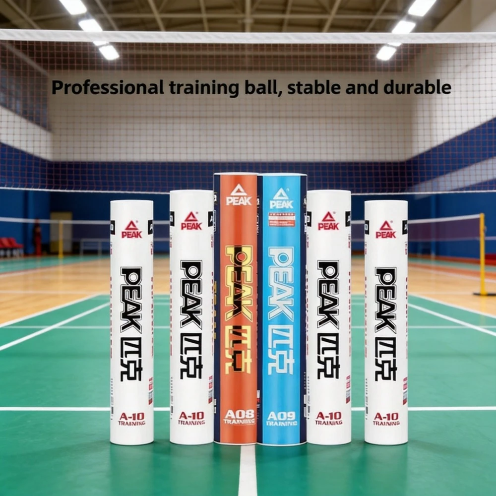 PEAK Clubs Training Goose Duck Feather Badminton Balls Durable Shuttlecocks Outdoor 76 77 Speed Competition Use
PEAK Clubs Training Goose Duck Feather Badminton Balls Durable Shuttlecocks Outdoor 76 77 Speed Competition Use