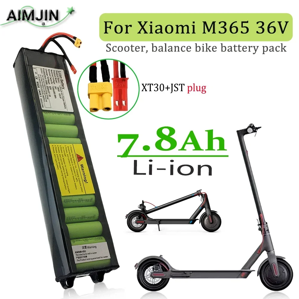 2025 Scooter Battery brand new For Xiaomi M365 electric bicycle Scooter 36V 7.8Ah 18650 lithium-ion battery pack
2025 Scooter Battery brand new For Xiaomi M365 electric bicycle Scooter 36V 7.8Ah 18650 lithium-ion battery pack