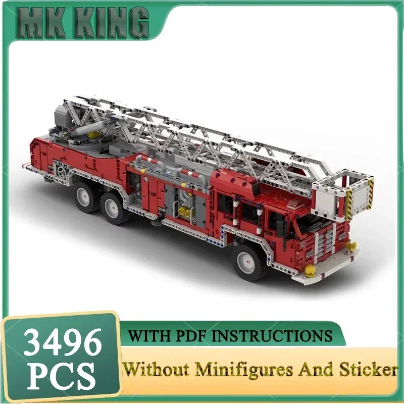 City Car Model Rescue Series Moc Building Blocks Fire Engine Model Technical Bricks DIY Assembly Car Construstion Toy For Gifts
City Car Model Rescue Series Moc Building Blocks Fire Engine Model Technical Bricks DIY Assembly Car Construstion Toy For Gifts