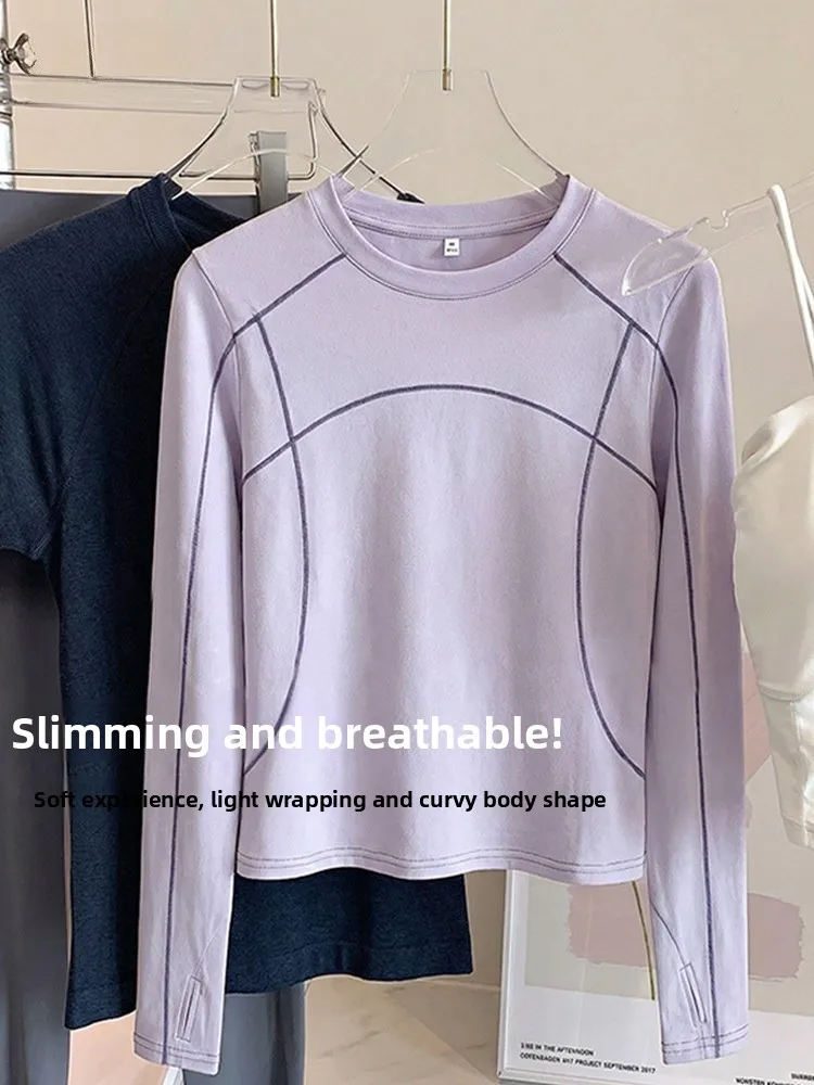 Женская спортивная футболка с длинным рукавом для активного отдыха и скалолазания, быстросохнущая, фиолетовая, ZH Huílì, весна 2026, новая модель
Женская спортивная футболка с длинным рукавом для активного отдыха и скалолазания, быстросохнущая, фиолетовая, ZH Huílì, весна 2026, новая модель