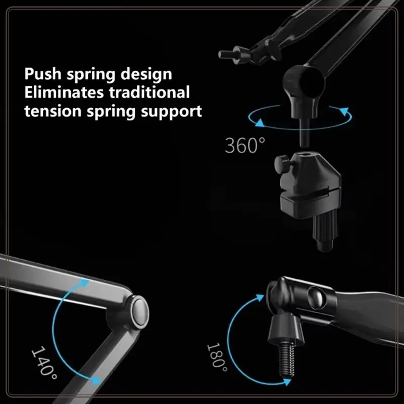 Reliable-New Desktop Microphone Holder Press Adjustable Mic Cantilever Stand Suspension Boom Scissor Arm For Live Streaming,New
Reliable-New Desktop Microphone Holder Press Adjustable Mic Cantilever Stand Suspension Boom Scissor Arm For Live Streaming,New