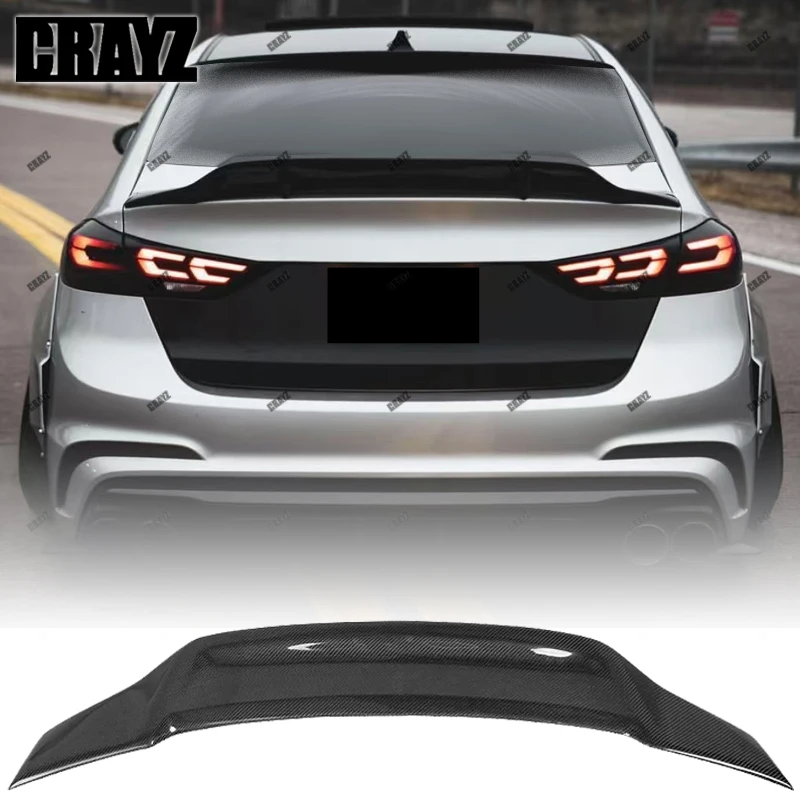 For Hyundai Elantra 2016 - 2019 High Quality Carbon Fiber Spoiler Car Rear Wing Primer Color Rear Trunk Tail Fin Sports Rear
For Hyundai Elantra 2016 - 2019 High Quality Carbon Fiber Spoiler Car Rear Wing Primer Color Rear Trunk Tail Fin Sports Rear