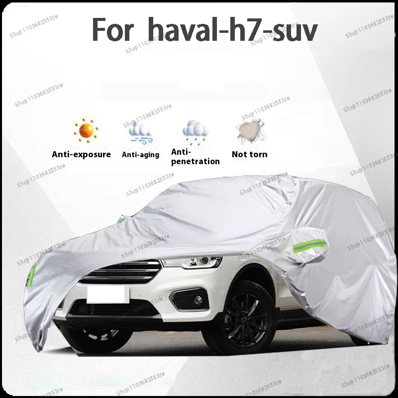 For Haval H7 Fit Car Cover - Waterproof, Dustproof, Sunshade (UV), Snowproof | Silve Full Cover with All-Day Protection
For Haval H7 Fit Car Cover - Waterproof, Dustproof, Sunshade (UV), Snowproof | Silve Full Cover with All-Day Protection