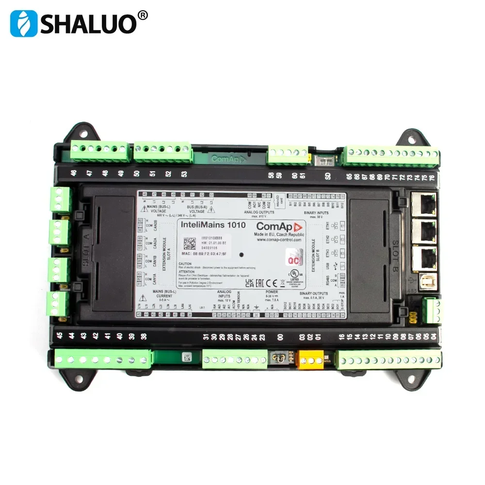 Original ComAp Controller Panel LnteliMains 1010
Original ComAp Controller Panel LnteliMains 1010