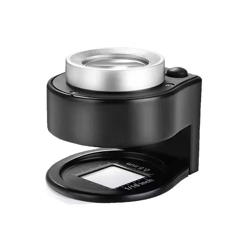 10X High-Definition Pigeon Eye Magnifier with LED Light, Rechargeable, Full Metal Scale, High Magnification for Fabric, Tobacco
10X High-Definition Pigeon Eye Magnifier with LED Light, Rechargeable, Full Metal Scale, High Magnification for Fabric, Tobacco