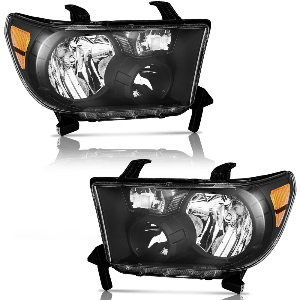 Pair Headlights Assembly For 2007-2013 Toyota Tundra 2008-2017 Sequoia w/o Bulbs
Pair Headlights Assembly For 2007-2013 Toyota Tundra 2008-2017 Sequoia w/o Bulbs