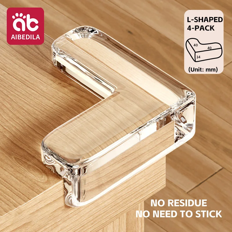 4PCS Clear Corner Protectors for Baby Soft Anti-Collision Furniture Guard Child Safety Edge Bumpers for Coffee Table Living Room
4PCS Clear Corner Protectors for Baby Soft Anti-Collision Furniture Guard Child Safety Edge Bumpers for Coffee Table Living Room