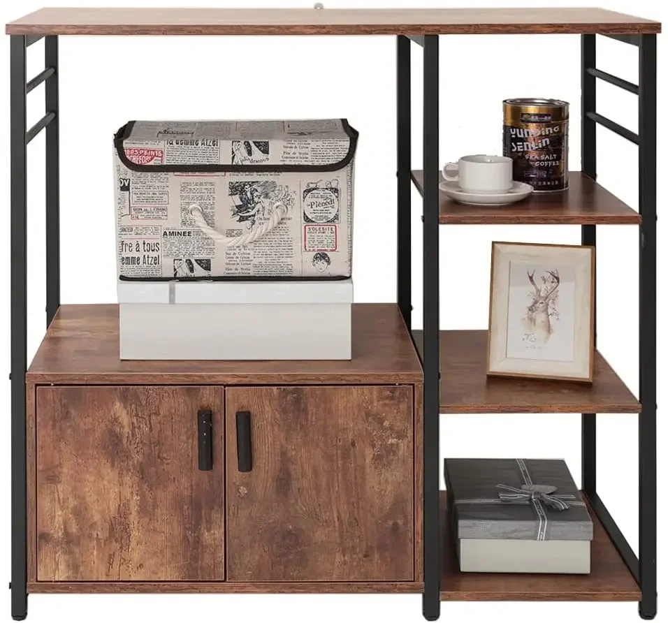 -Деревянные коммерческие полки из нержавеющей стали, 5-ярусные металлические кухонные стеллажи для хранения с полкой
-Деревянные коммерческие полки из нержавеющей стали, 5-ярусные металлические кухонные стеллажи для хранения с полкой