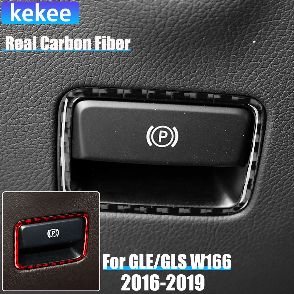 Real Carbon Fiber Car Accessories Parking Gear Trim Cover Soft Sticker For Mercedes-Benz W166 GLE/GLS 2016 2017 2018 2019 
Real Carbon Fiber Car Accessories Parking Gear Trim Cover Soft Sticker For Mercedes-Benz W166 GLE/GLS 2016 2017 2018 2019