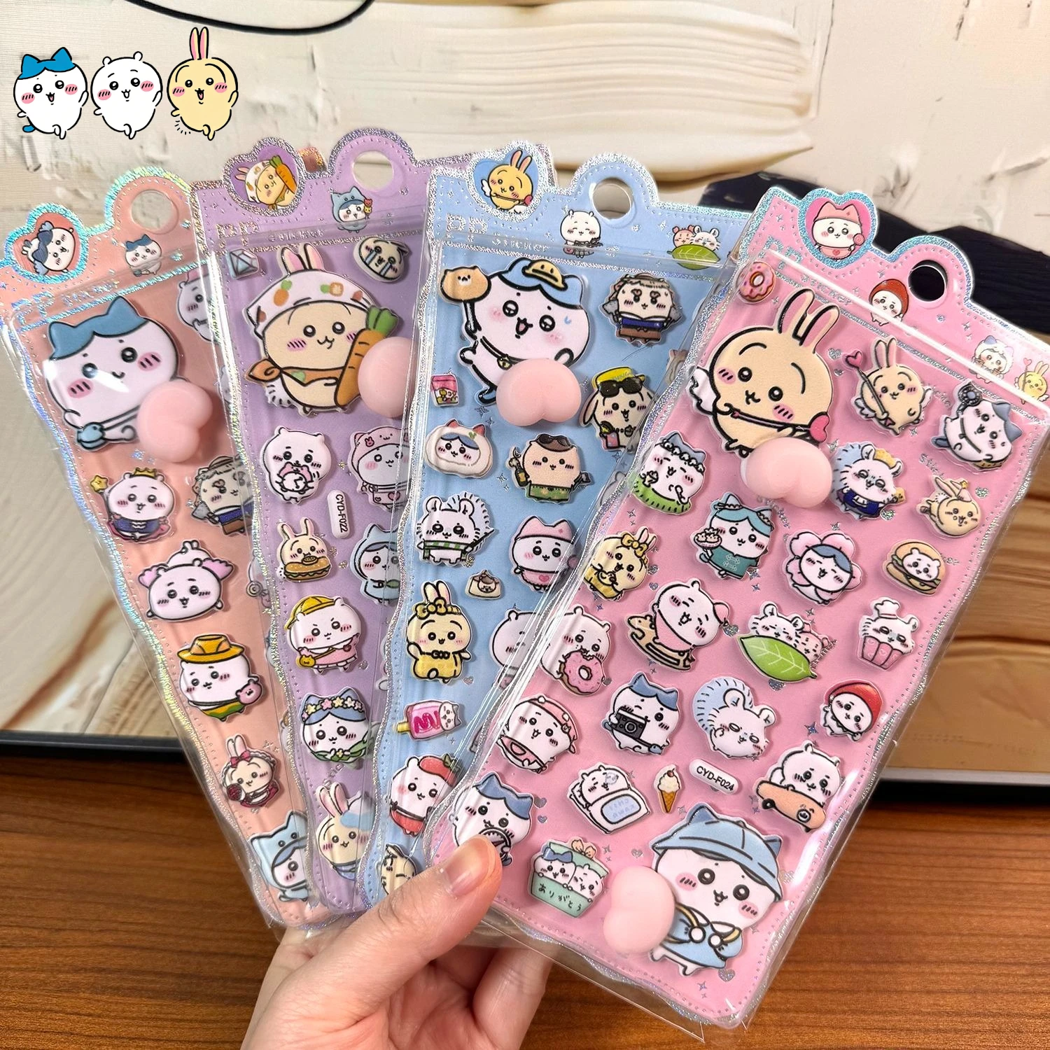 Anime Chiikawa New Style Stickers 3D Foam Patch DIY Kawaii Cartoon Hachiware Usagi Three-dimensional Decorative Stickers
Anime Chiikawa New Style Stickers 3D Foam Patch DIY Kawaii Cartoon Hachiware Usagi Three-dimensional Decorative Stickers