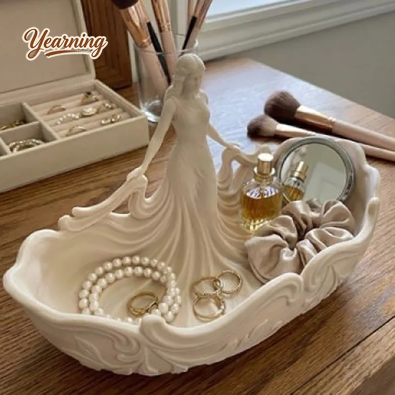 3D Printed European Goddess Jewelry Tray Gift for Girlfriend Light Luxury
3D Printed European Goddess Jewelry Tray Gift for Girlfriend Light Luxury