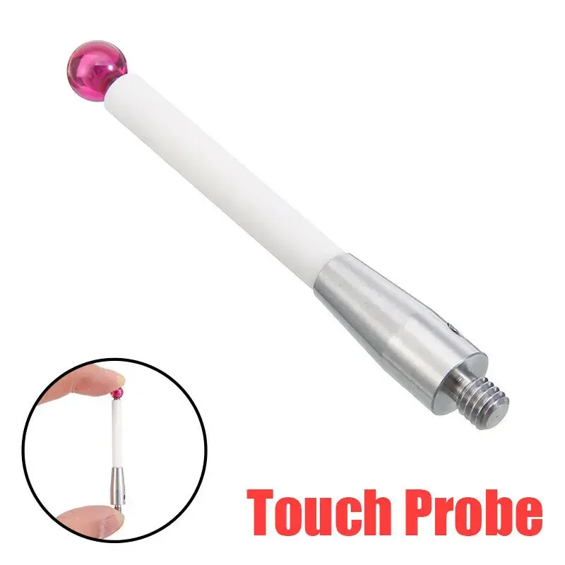 CMM Touch Probe Stylus 6mm Dia Rubine Ball Shaft Thread Shank Metalworking Inspection Ball Ceramic Rod A-5000-3709
CMM Touch Probe Stylus 6mm Dia Rubine Ball Shaft Thread Shank Metalworking Inspection Ball Ceramic Rod A-5000-3709