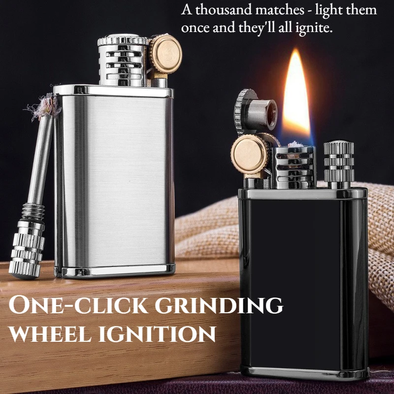 Multi-purpose Fire Starter with 10,000 Matches and Deep-waterproof Grinding Wheel Ignition Fire Starter Cigarette Accessories
Multi-purpose Fire Starter with 10,000 Matches and Deep-waterproof Grinding Wheel Ignition Fire Starter Cigarette Accessories