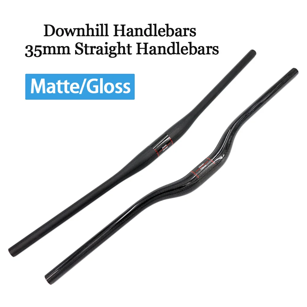 Carbon Fiber Mountain Bike Handlebars 35mm High-Strength Off-Road Speed Reduction DH Horizontal Bars for Cycling
Carbon Fiber Mountain Bike Handlebars 35mm High-Strength Off-Road Speed Reduction DH Horizontal Bars for Cycling