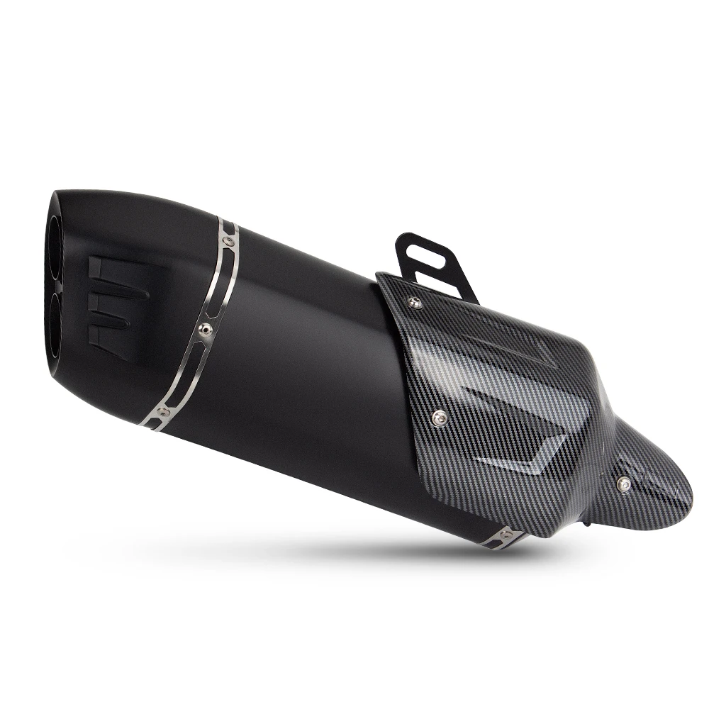 51MM universal Motorcycle exhaust giant Muffler For CB400X R1300GS XMAX300 C650GT Z650RS MT-07 RS660 Z400 T700 racing tailpipe
51MM universal Motorcycle exhaust giant Muffler For CB400X R1300GS XMAX300 C650GT Z650RS MT-07 RS660 Z400 T700 racing tailpipe