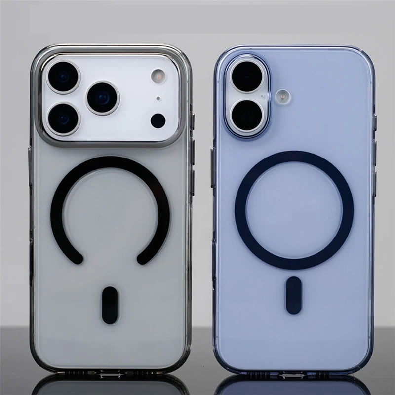 Magnetic Clear Case For iPhone 17 17Pro 17Pro Max Hard Cover For Magsafe Wireless Charging With AI Touch Control Camera Button
Magnetic Clear Case For iPhone 17 17Pro 17Pro Max Hard Cover For Magsafe Wireless Charging With AI Touch Control Camera Button