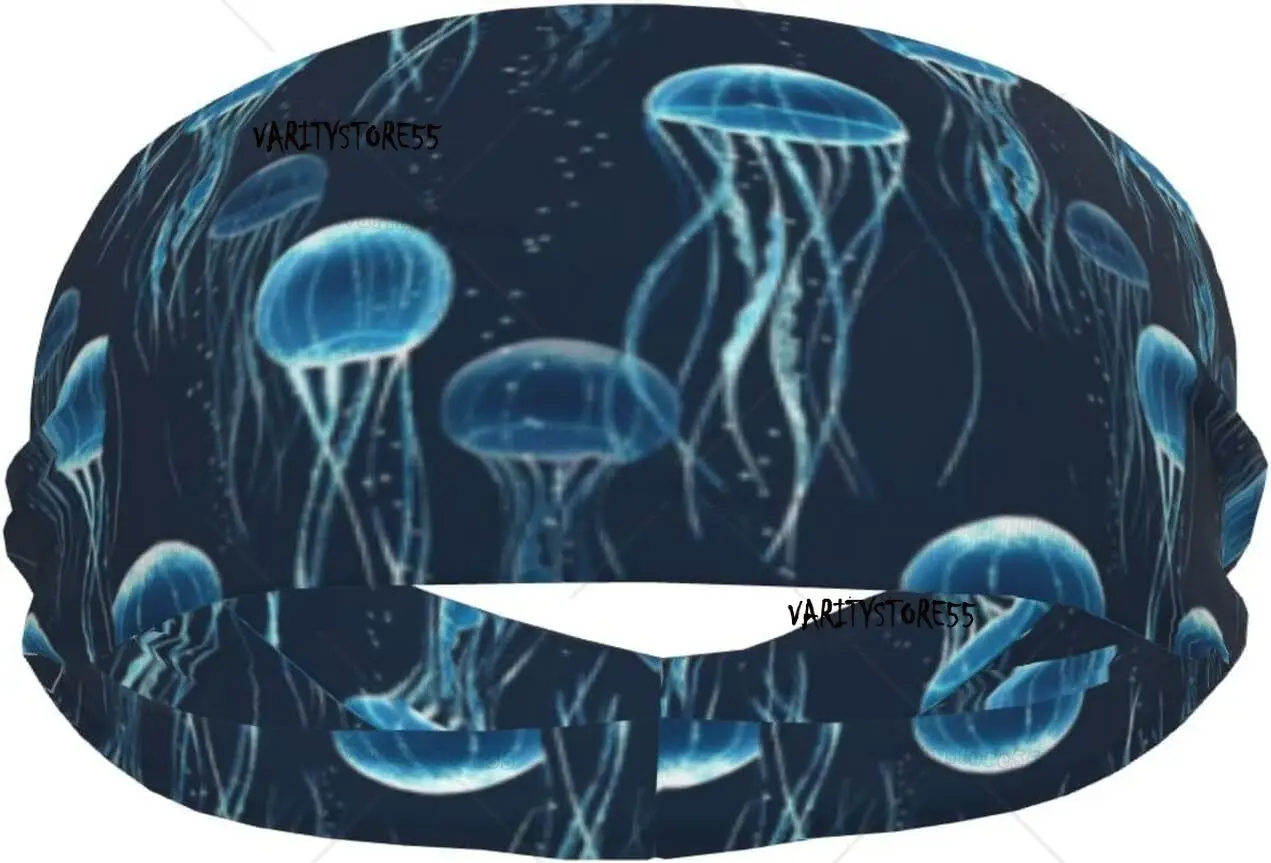 Jellyfish Sport Sweatbands for Women Men Headbands Jellyfish Stretchy Sweatband Cute Head Bands Headband
Jellyfish Sport Sweatbands for Women Men Headbands Jellyfish Stretchy Sweatband Cute Head Bands Headband