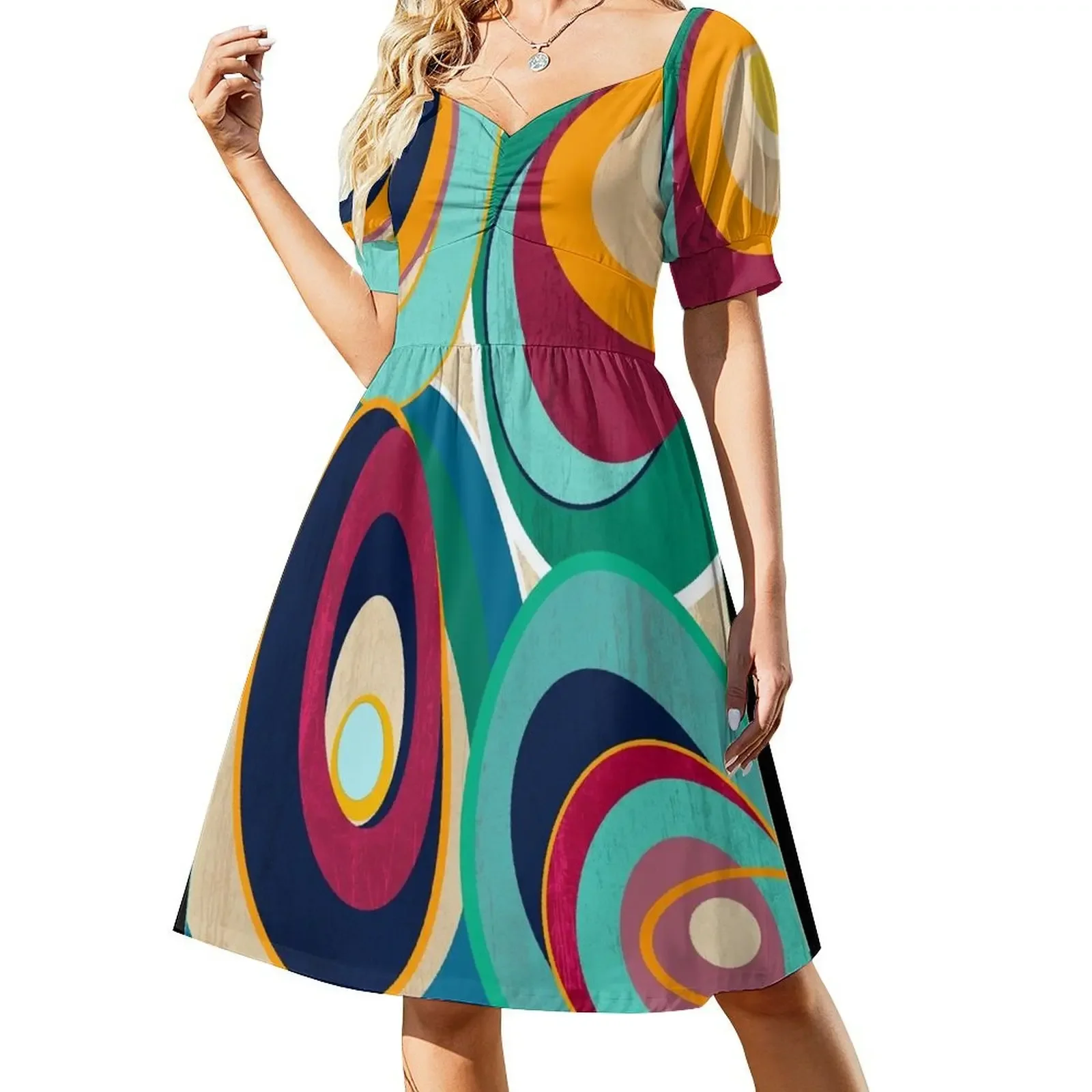 Pastel Short-Sleeved Dress ladies dresses for special occasions party dresses woman womens dress Dress
Pastel Short-Sleeved Dress ladies dresses for special occasions party dresses woman womens dress Dress