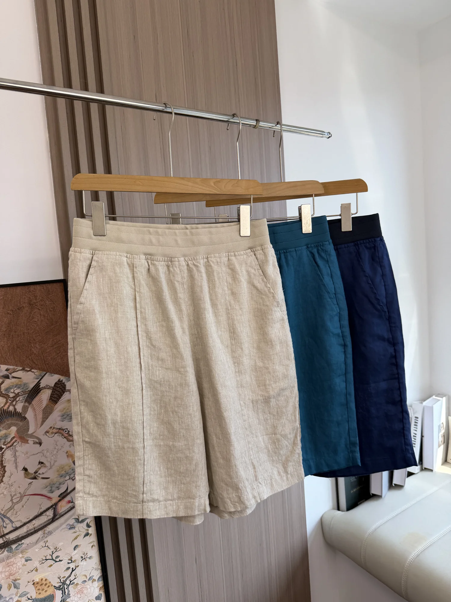 Linen Series Cool Sensation Breathable Men's Summer Elastic Waist Versatile Comfortable Casual Five-Quarter Shorts Trendy
Linen Series Cool Sensation Breathable Men's Summer Elastic Waist Versatile Comfortable Casual Five-Quarter Shorts Trendy