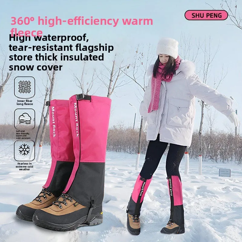 Outdoor Waterproof Snow oes Covers Women's Warm Booties Mountain Climbing Ice Claw Toys for Snow Play Profional Leg Prot...
Outdoor Waterproof Snow oes Covers Women's Warm Booties Mountain Climbing Ice Claw Toys for Snow Play Profional Leg Prot...