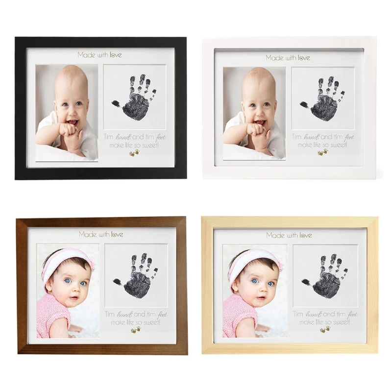 Newborn Infant Handprint Footprint Picture Frame Photo Ornaments Baby Birthday Shower Gift
Newborn Infant Handprint Footprint Picture Frame Photo Ornaments Baby Birthday Shower Gift