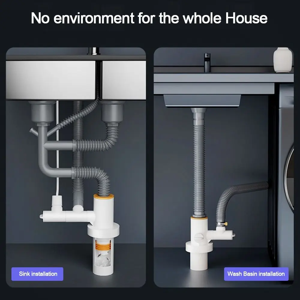 Anti odor Sink Drain Pipe Adapter Sealing Ring Multifunctional Dishwasher Water Pipe Connector Dual-Interface
Anti odor Sink Drain Pipe Adapter Sealing Ring Multifunctional Dishwasher Water Pipe Connector Dual-Interface