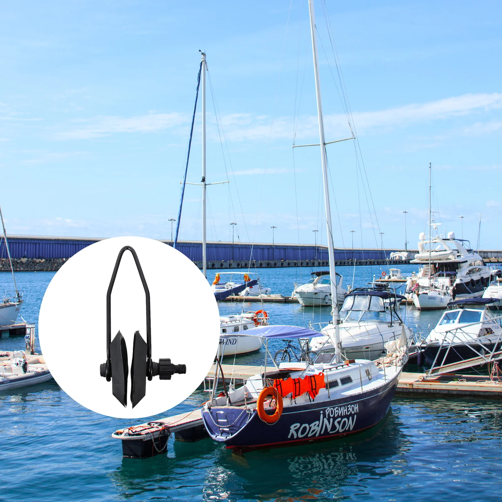 Outboard Motor Cleaner Rectangular Flusher Boat Engine Cooling System Self-Adjusting Clamping Yoke Reinforced Plastic Corrosion
Outboard Motor Cleaner Rectangular Flusher Boat Engine Cooling System Self-Adjusting Clamping Yoke Reinforced Plastic Corrosion