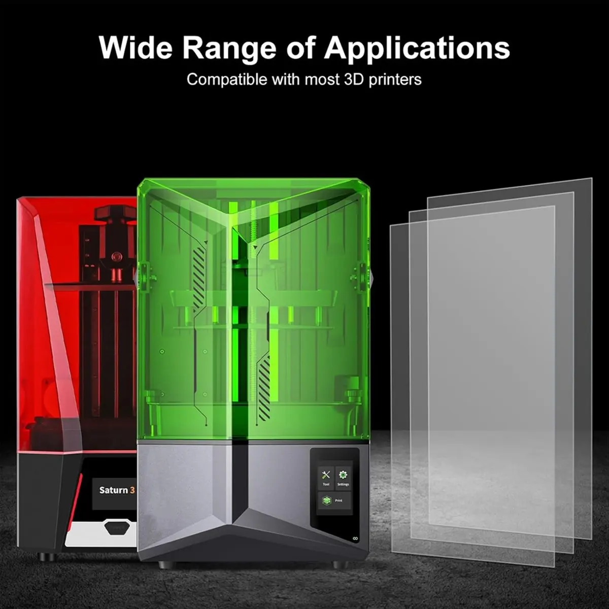 BOFF 5PCS PFA Release Liner Film 146x195mm with 0.127mm Thickness & Release Functionality,for Mars 3/Mars 3 Pro/Mono 2
BOFF 5PCS PFA Release Liner Film 146x195mm with 0.127mm Thickness & Release Functionality,for Mars 3/Mars 3 Pro/Mono 2