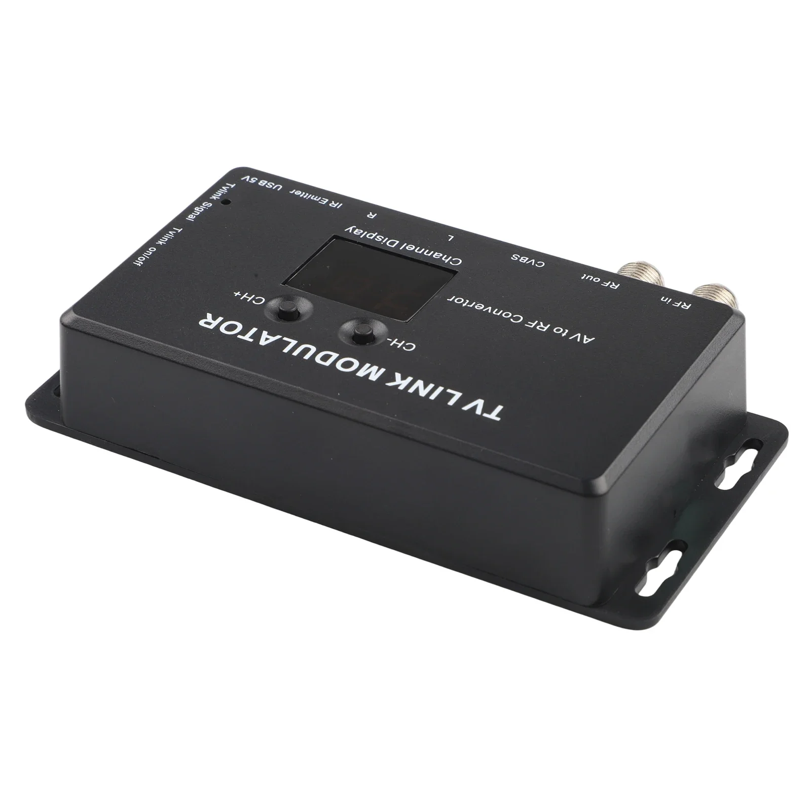 TM70 Modulator TM70 For PAL/NTSC TV LINK Modulator AV To RF Converter Extender With Channel Display Compatiblity 9.6*11.8*2.5cm
TM70 Modulator TM70 For PAL/NTSC TV LINK Modulator AV To RF Converter Extender With Channel Display Compatiblity 9.6*11.8*2.5cm