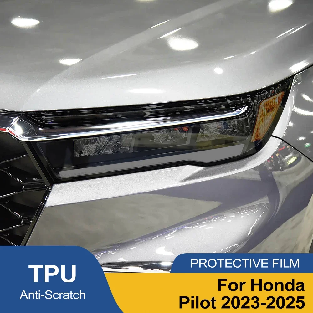 For Honda Pilot 2023-2025 Car Headlight TPU PPF Protective Film Smoke Black Pre Cut Anti-Scratch High-Gloss Vinyl Wrapping Film
For Honda Pilot 2023-2025 Car Headlight TPU PPF Protective Film Smoke Black Pre Cut Anti-Scratch High-Gloss Vinyl Wrapping Film