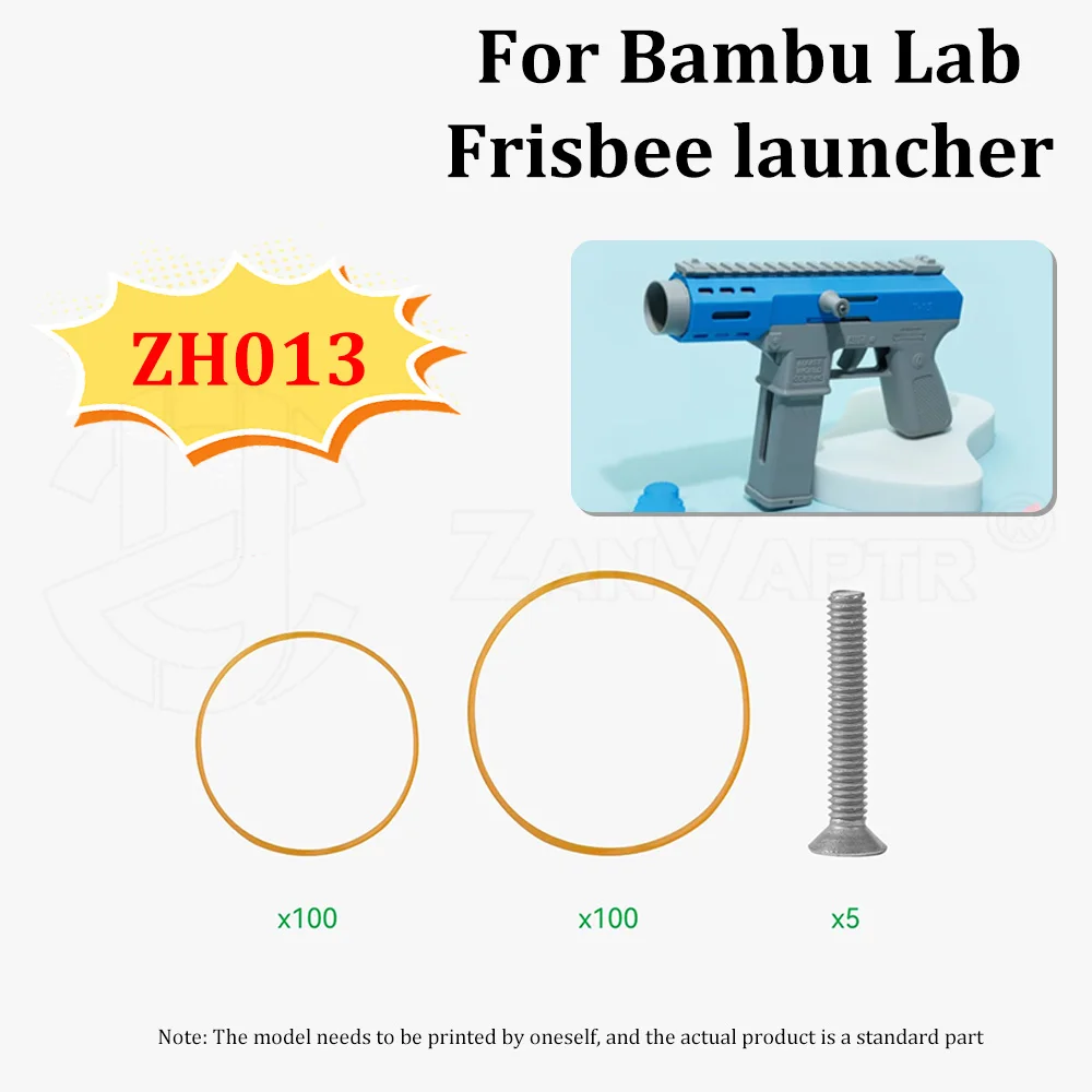 Для Bambu Lab Frisbee пусковая установка ZH013 DIY креативная модель компоненты TEC-9 дисковый шутер 3D принтер
Для Bambu Lab Frisbee пусковая установка ZH013 DIY креативная модель компоненты TEC-9 дисковый шутер 3D принтер