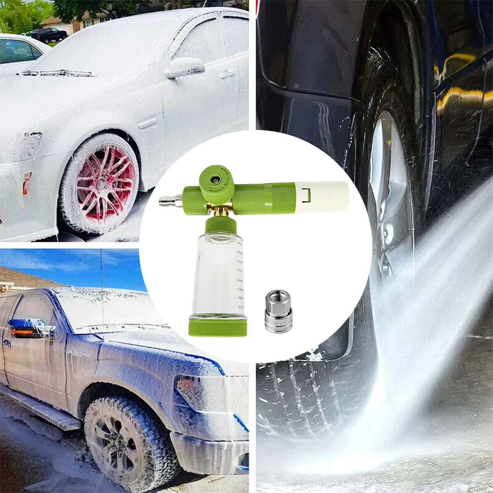 100ml Water Foam Pot with 1/4 Inch Quick Connector Soap Foam Spray Bottle Car Wash Foam Sprayer for Cleaning Cars SUVs
100ml Water Foam Pot with 1/4 Inch Quick Connector Soap Foam Spray Bottle Car Wash Foam Sprayer for Cleaning Cars SUVs