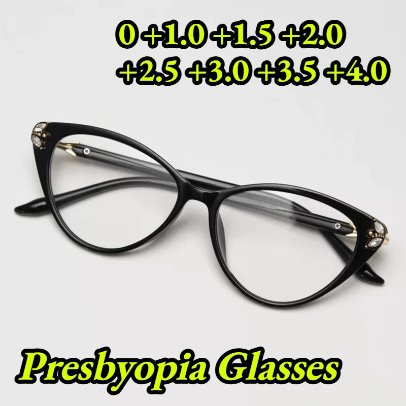 2026 New Cat-Eye Frame Blue Light Blocking Presbyopia Glasses Stylish High-Definition Reading Eyeglasses Diopter 0 To +4.0
2026 New Cat-Eye Frame Blue Light Blocking Presbyopia Glasses Stylish High-Definition Reading Eyeglasses Diopter 0 To +4.0
