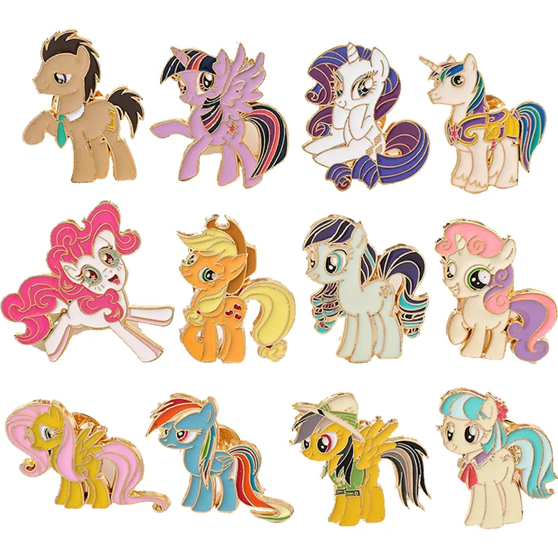 1 Set Cute Mane Pony Flawed Enamel Pins Anime Lapel Badge Brooch for Jewelry Accessory
1 Set Cute Mane Pony Flawed Enamel Pins Anime Lapel Badge Brooch for Jewelry Accessory
